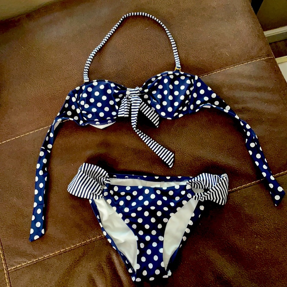 Sailor Polka Dot Bikini